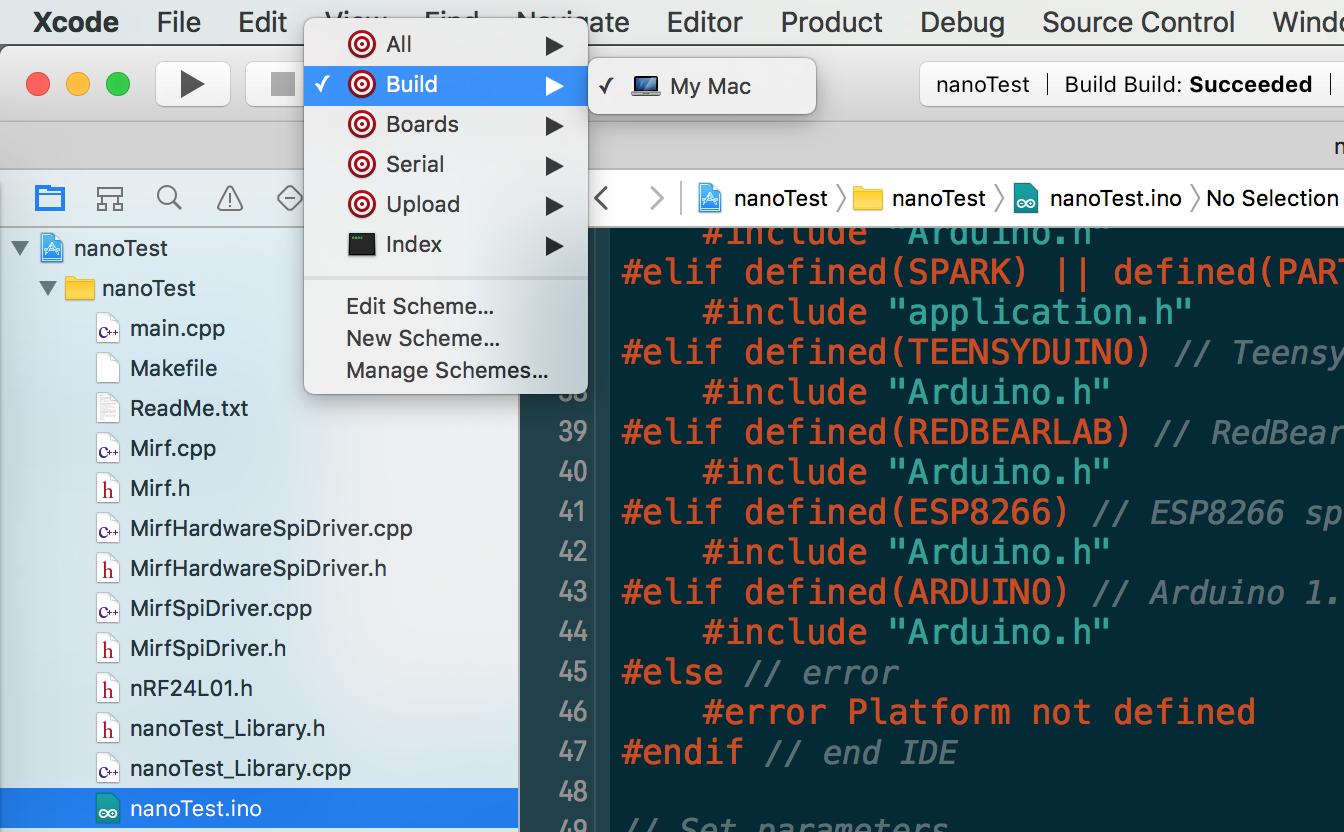 embedxcode plugin allows Xcode to support embedded development